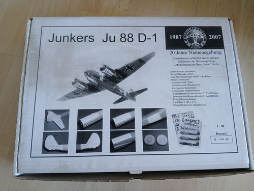 Revell junkers d 1 - ju, d-1
