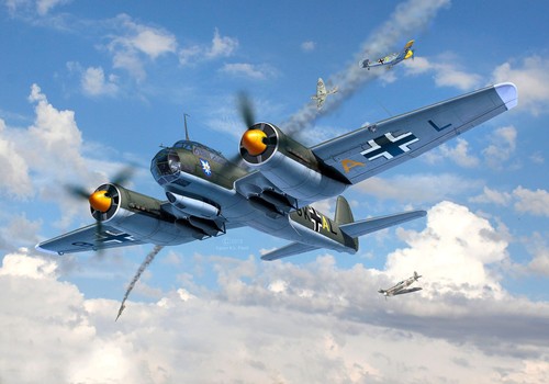 Revell 64972 model - model, junkers