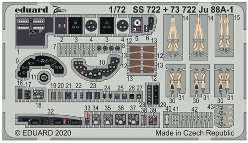 Eduard accessories ss722 - accessories,