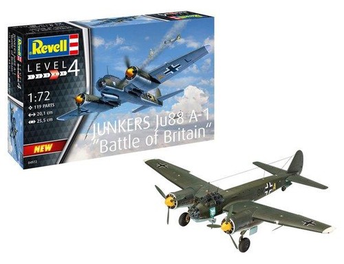 Revell junkers ju88 1 - junkers, a-1